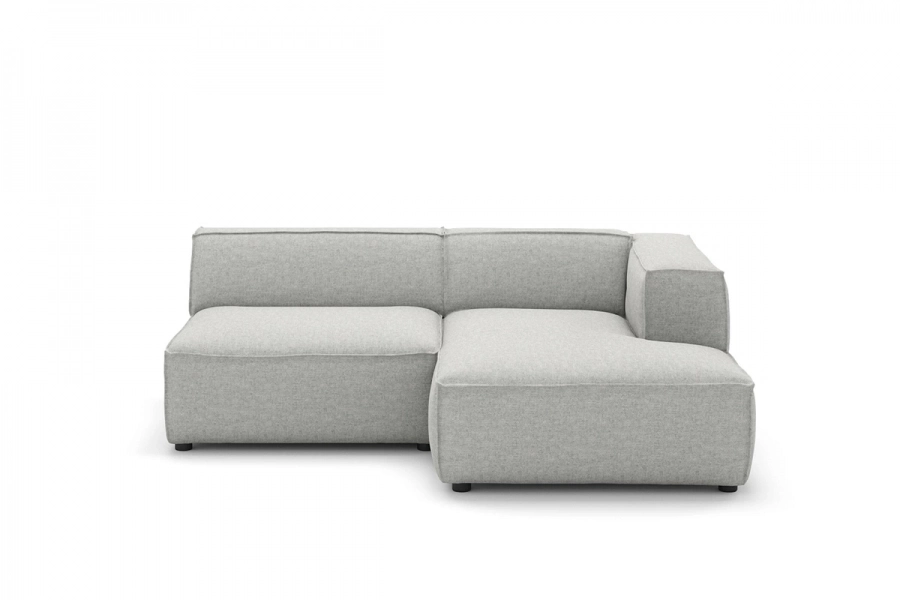 Model MODULARIS WB (wysoki bok) - Modularis WB sofa 1,5 osobowa + longchair prawy